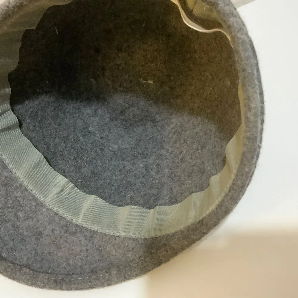 Zara Gray Riding Hat‎ with Pom